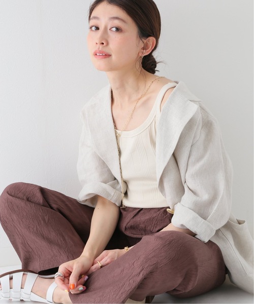 JOURNAL STANDARD relume(ジャーナルスタンダード レリューム)の「《WEB限定追加2》ランダムテレコタンクトップ(タンクトップ・レディース・グレー/ホワイト/ベージュ・FREE)」の9枚目の写真