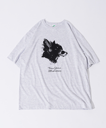 【Teemu Jarvi / テームヤルヴィ】別注 DOG Tシャツ TENDER