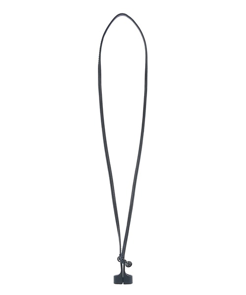 SOPHNET.（ソフネット）の「EARPHONE NECKLACE（ネックレス・メンズ・ブラック/シルバー・FREE）」の2枚目の写真
