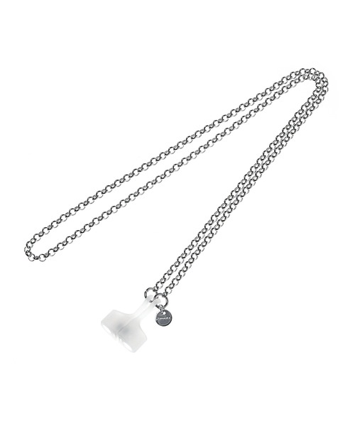 SOPHNET.（ソフネット）の「EARPHONE NECKLACE（ネックレス・メンズ・ブラック/シルバー・FREE）」の10枚目の写真