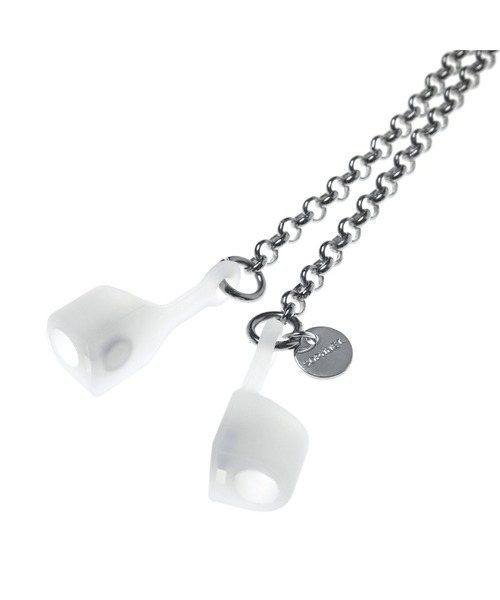 SOPHNET.（ソフネット）の「EARPHONE NECKLACE（ネックレス・メンズ・ブラック/シルバー・FREE）」の8枚目の写真