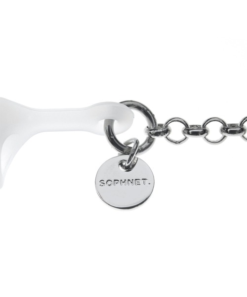 SOPHNET.（ソフネット）の「EARPHONE NECKLACE（ネックレス・メンズ・ブラック/シルバー・FREE）」の16枚目の写真