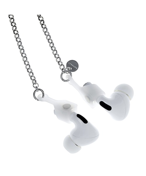 SOPHNET.（ソフネット）の「EARPHONE NECKLACE（ネックレス・メンズ・ブラック/シルバー・FREE）」の6枚目の写真