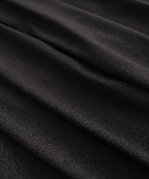 remer（リメール）の「loose double tuck wide PT / ルーズダブルタックワイドパンツ22AW（その他パンツ・メンズ・チャコールグレー/ブラック/グレイッシュベージュ・SMALL/MEDIUM/LARGE）」の5枚目の写真