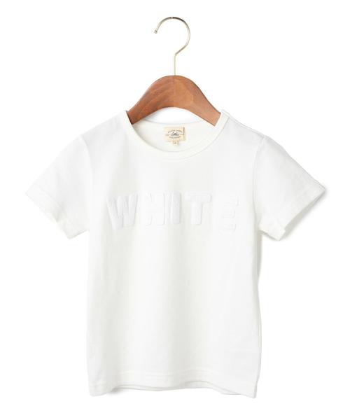 green label relaxing（グリーンレーベルリラクシング）の「【KIDS】テンジク サガラエンブレムTシャツ◆（Tシャツ/カットソー・キッズ・オフホワイト/ネイビー・135/105/125/115/95）」の2枚目の写真