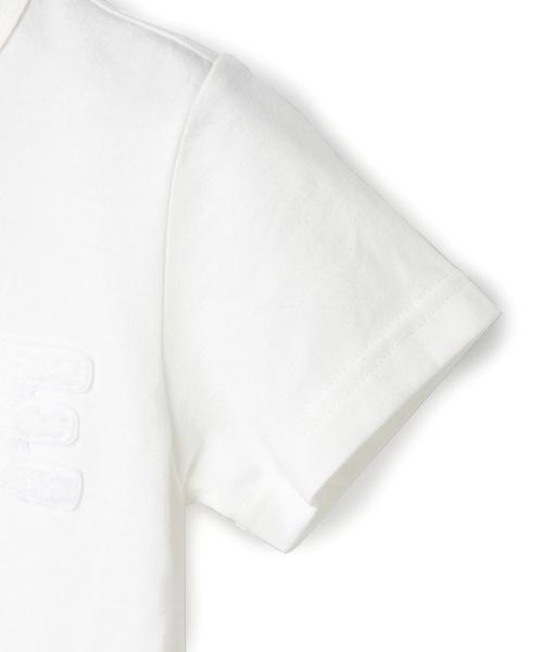 green label relaxing（グリーンレーベルリラクシング）の「【KIDS】テンジク サガラエンブレムTシャツ◆（Tシャツ/カットソー・キッズ・オフホワイト/ネイビー・135/105/125/115/95）」の4枚目の写真