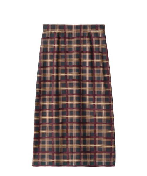 STYLE DELI(スタイルデリ)の「【LUXE】シアーチェック柄ペンシルスカート(スカート・レディース・グレー系/ピンク系・SMALL/MEDIUM)」の17枚目の写真