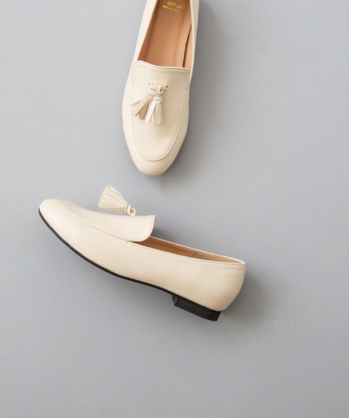 menue(メヌエ)の「【晴雨兼用】 タッセルオペラシューズ(レインシューズ・レディース・ブラック/ベージュ/ブラウン/アイボリー/ブラック系その他・LL/3L/S/M/L/XS)」の13枚目の写真