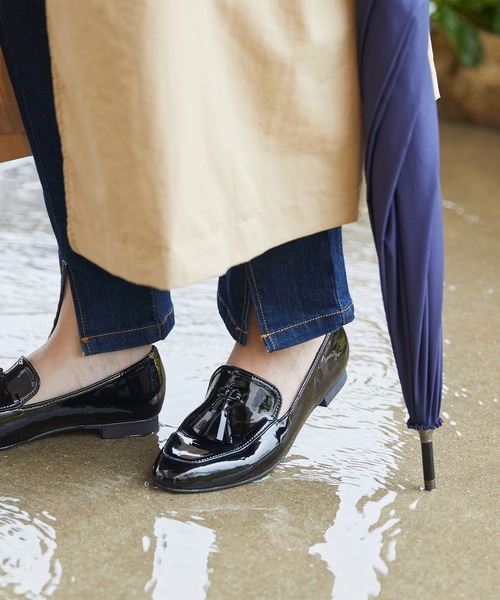 menue(メヌエ)の「【晴雨兼用】 タッセルオペラシューズ(レインシューズ・レディース・ブラック/ベージュ/ブラウン/アイボリー/ブラック系その他・LL/3L/S/M/L/XS)」の15枚目の写真