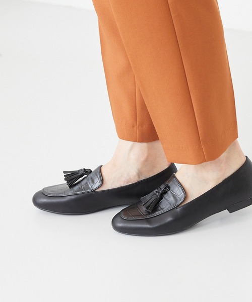 menue(メヌエ)の「【晴雨兼用】 タッセルオペラシューズ(レインシューズ・レディース・ブラック/ベージュ/ブラウン/アイボリー/ブラック系その他・LL/3L/S/M/L/XS)」の22枚目の写真