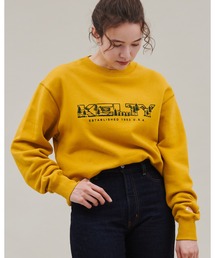 KELTY/ケルティ　クルーネックスウェット "フォレストロゴ"