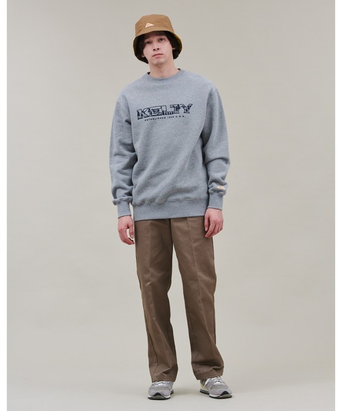 KELTY(ケルティ)の「KELTY/ケルティ クルーネックスウェット "フォレストロゴ"(スウェット・メンズ・ブラック/グリーン/マスタード/グレー・M/L/S/XL)」の16枚目の写真