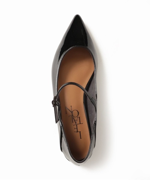 LE TALON（ルタロン）の「ポインテッドワンストラップフラット（パンプス・レディース・ブラックミックス・22.5cm/23cm/23.5cm/24cm/24.5cm）」の7枚目の写真