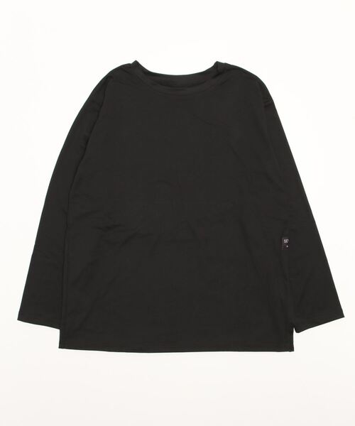 gossip!ロサンゼルス(ゴシップロサンゼルス)の「サイドスリットロンT(Tシャツ/カットソー・レディース・ホワイト/ブラック・FREE)」の17枚目の写真