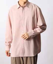 THE SHOP TK  | ウールライクシャンブレーレギュラーカラーシャツ(シャツ/ブラウス)