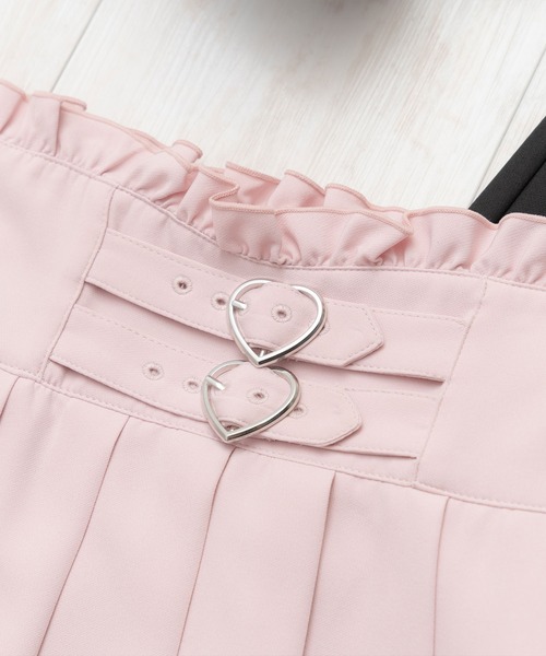 DearMyLove（ディアマイラブ）の「ハートバックルベルトプリーツ
