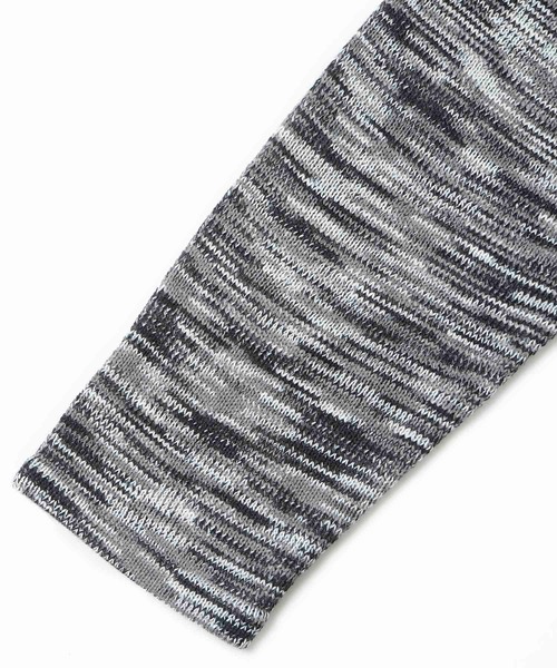 X-girl（エックスガール）の「MELANGE KNIT CARDIGAN（ニット/セーター・レディース・ブラック/グリーン/イエロー・ONE SIZE）」の15枚目の写真