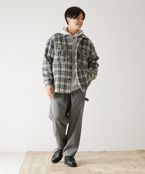 417 EDIFICE（フォーワンセブンエディフィス）の「シャギーチェック