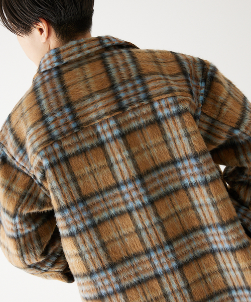 417 EDIFICE（フォーワンセブンエディフィス）の「シャギーチェック