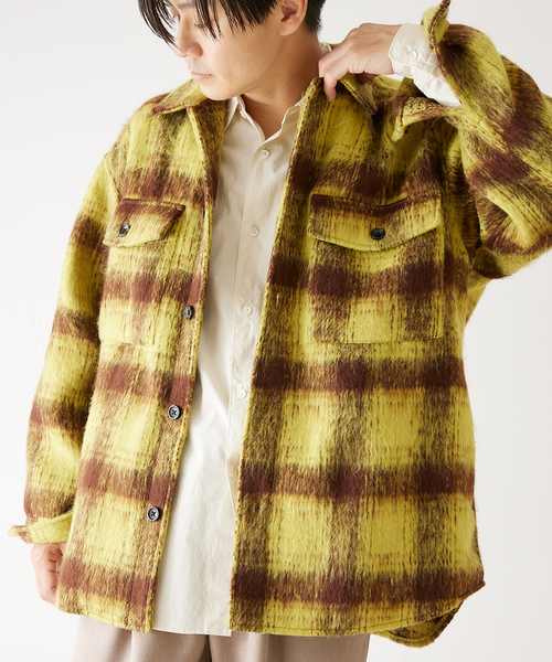 417 EDIFICE（フォーワンセブンエディフィス）の「シャギーチェック