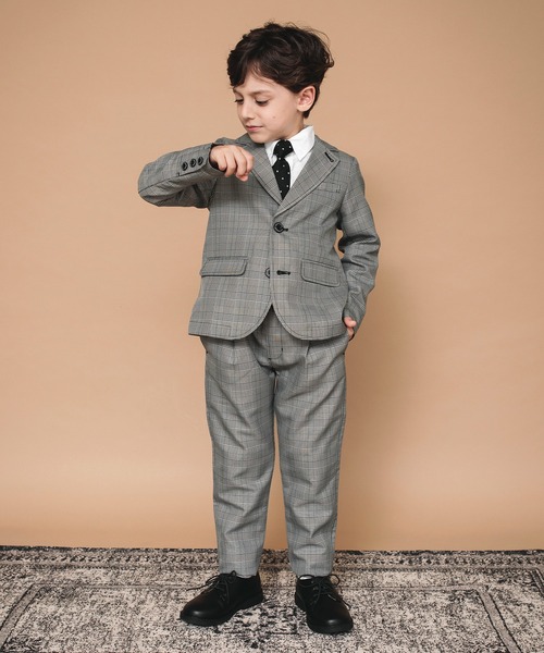 BRANSHES（ブランシェス）の「【キメ服】フォーマルロングパンツ（スラックス・キッズ・グレー/ネイビー・130/110/120）」の4枚目の写真