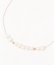 studio CLIP | 淡水パールチェーンロングネックレス(ネックレス)