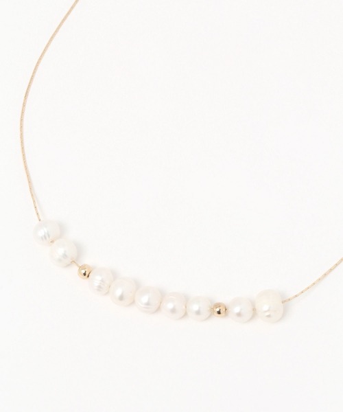 studio CLIP(スタディオクリップ)の「淡水パールチェーンロングネックレス(ネックレス・レディース・その他1/その他2・FREE)」の2枚目の写真