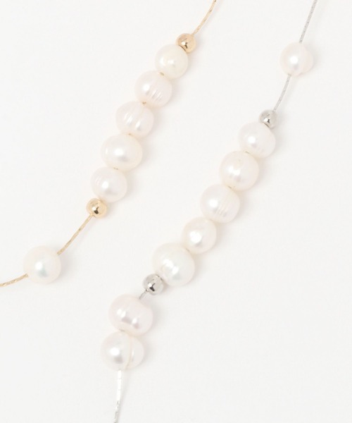 studio CLIP(スタディオクリップ)の「淡水パールチェーンロングネックレス(ネックレス・レディース・その他1/その他2・FREE)」の5枚目の写真