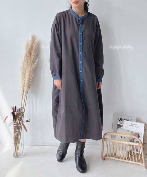 セール 配色コクーンワンピース ワンピース As Know As Plus アズノゥアズプラス のファッション通販 Zozotown