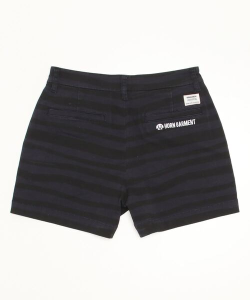 HORN GARMENT(ホーンガーメント)の「Casba Emblem Shorts | WOMEN(その他パンツ・レディース・アイボリー/ネイビー/ベージュ・38/40/36)」の4枚目の写真