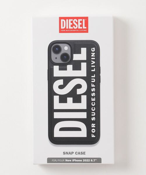 DIESEL＊レザーライクな質感☆iPhone 14 Plus Moulded ケース アウトレット】DIESEL ディーゼル iPhone 14 Plus Moulded Case