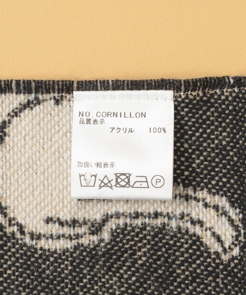 KATHARINE ROSS(キャサリンロス)の「【KATHARINE ROSS】CORNILLON 猫柄ジャガードストール(ストール/ショール・レディース・ブルー/キャメル/ホワイト・MEDIUM)」の17枚目の写真