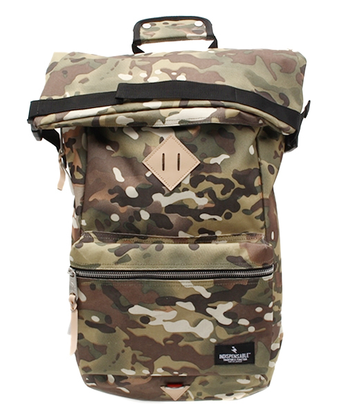 INDISPENSABLE （インディスペンサブル）の「WEGO/INDISPENSABLE デイパック FUNK（バックパック/リュック・メンズ・ブラック/ブラック系その他/グレー/カーキ/ネイビー/レッド系その他/その他1/その他2・FREE）」の7枚目の写真