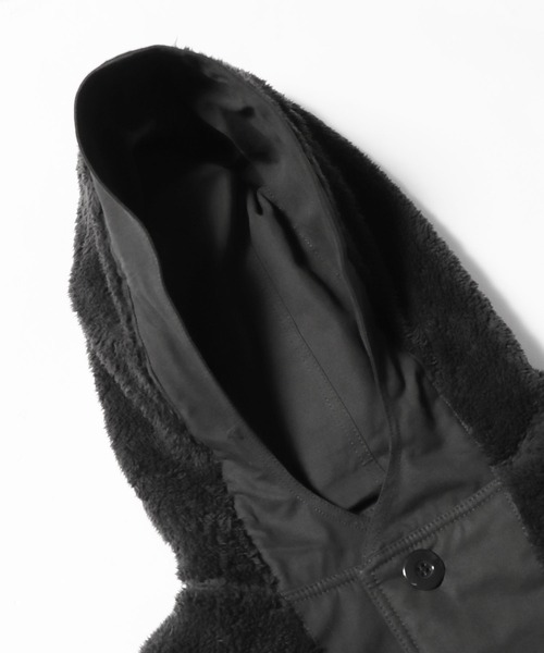 ARMY TWILL(アーミーツイル)の「ARMY TWILL/アーミーツイル REVERSIBLE HOODED COAT リバーシブルフーディコート(モッズコート・メンズ・ブラック/カーキ・M/L)」の14枚目の写真