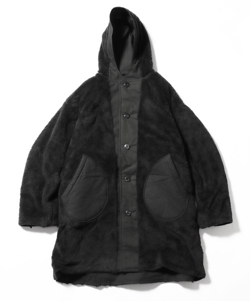 ARMY TWILL(アーミーツイル)の「ARMY TWILL/アーミーツイル REVERSIBLE HOODED COAT リバーシブルフーディコート(モッズコート・メンズ・ブラック/カーキ・M/L)」の21枚目の写真