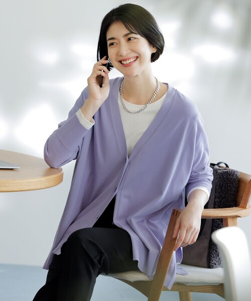 セール】スタイルアップニット カーディガン（カーディガン/ボレロ