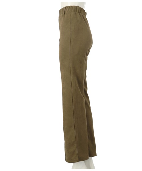 ANAP（アナップ）の「フェイクスエードサイドスリットフレアパンツ（その他パンツ・レディース・ブラウン/アイボリー/ブラック/イエロー×グリーン・FREE）」の16枚目の写真