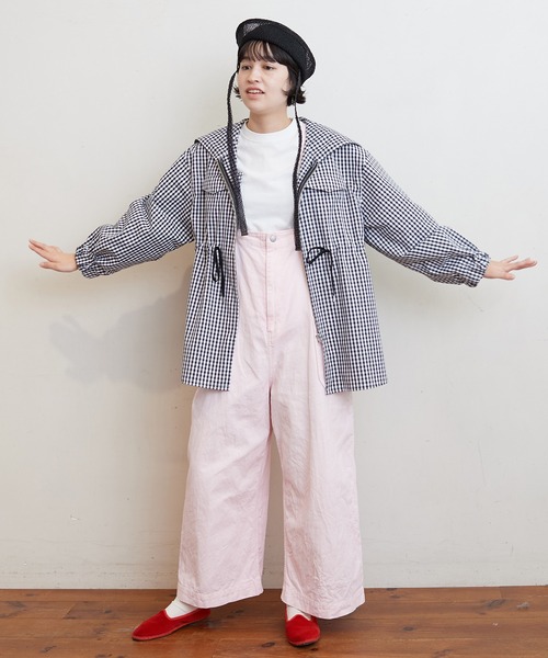 bulle de savon indigo flower プリント ブルゾン bulle de savon indigo flower プリント ブルゾン