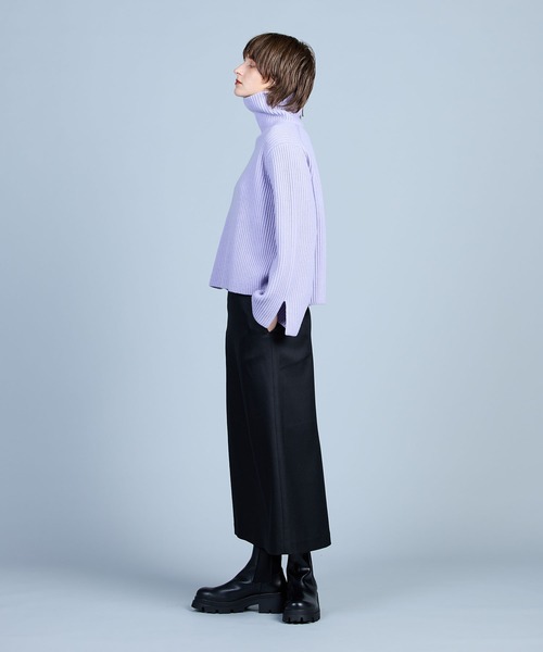 N.O.R.C(ノーク)の「セミAラインスカート(スカート・レディース・ブルー/オフホワイト/ブラック・S/M)」の17枚目の写真
