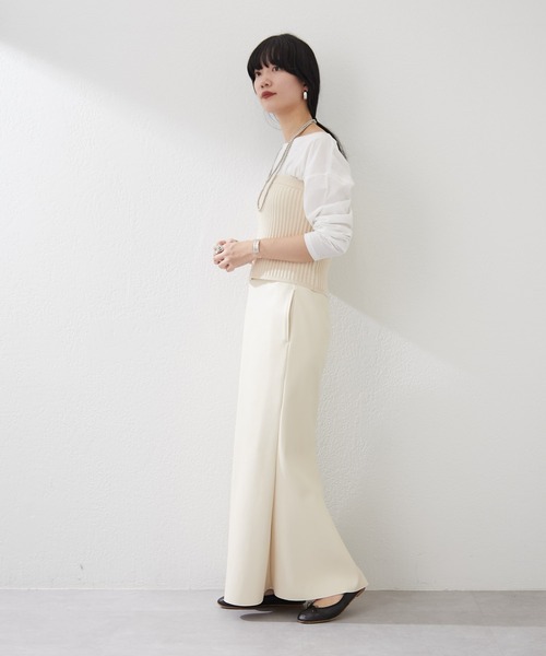 SHENERY（シーナリー）の「ニットビスチェ（ニット/セーター・レディース・アイボリー/ブラック・FREE）」の9枚目の写真