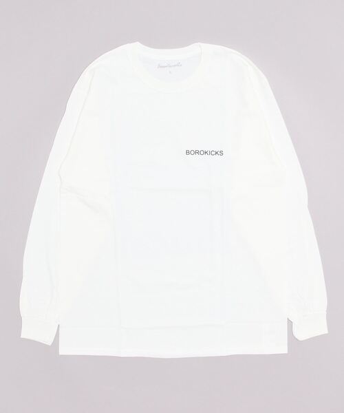 ポケットモンスター（ポケットモンスター）の「BANANA YAMAMOTO BOROKICKS LS TEE PIKACHU バナナヤマモト ボロキックス ロングスリーブ ティー タイプ4（Tシャツ/カットソー・メンズ・ホワイト・L）」の2枚目の写真