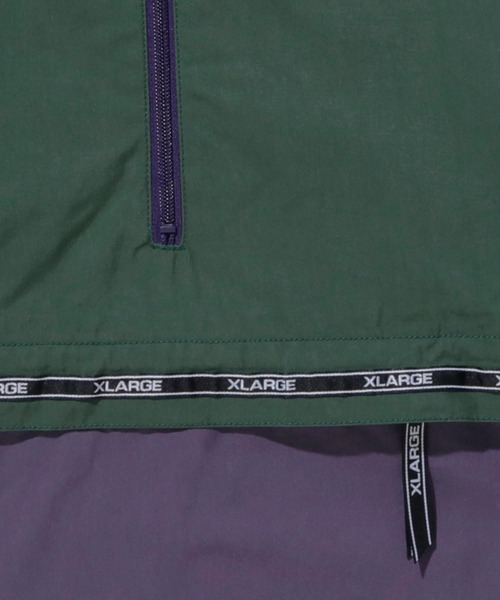 XLARGE（エクストララージ）の「TAPED ANORAK JACKET（その他アウター・メンズ・ブルー/ブラック/グリーン・S/L/M/XL）」の7枚目の写真