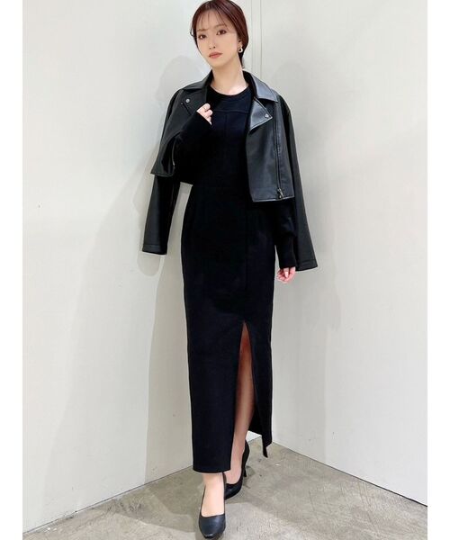 RESEXXY（リゼクシー）の「ライダースジャケット（ライダースジャケット・レディース・アイボリー/ブラック・MEDIUM/SMALL）」の13枚目の写真