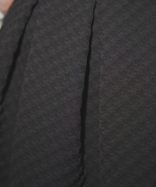 MIRO AMURETTE(ミロアミュレット)の「check tuck skirt/タックミニスカート(スカート・レディース・ホワイト/ブラック・FREE)」の15枚目の写真