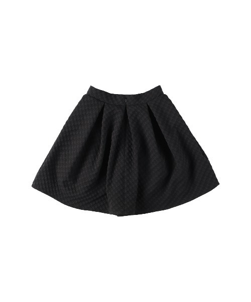 MIRO AMURETTE(ミロアミュレット)の「check tuck skirt/タックミニスカート(スカート・レディース・ホワイト/ブラック・FREE)」の17枚目の写真