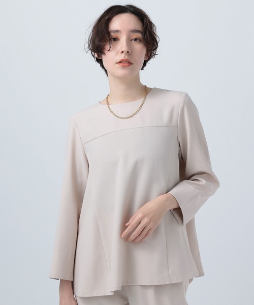 BAYFLOW(ベイフロー)の「【オケージョン対応】2Pセットアップ(パンツドレス・レディース・ブラック/ベージュ・MEDIUM/SMALL)」の12枚目の写真