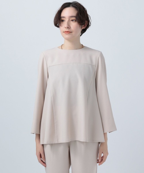 BAYFLOW(ベイフロー)の「【オケージョン対応】2Pセットアップ(パンツドレス・レディース・ブラック/ベージュ・MEDIUM/SMALL)」の15枚目の写真