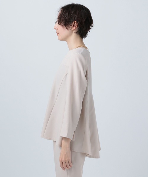 BAYFLOW(ベイフロー)の「【オケージョン対応】2Pセットアップ(パンツドレス・レディース・ブラック/ベージュ・MEDIUM/SMALL)」の22枚目の写真
