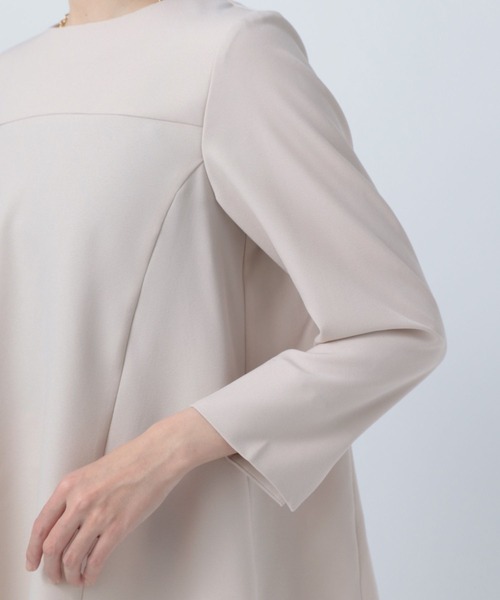 BAYFLOW(ベイフロー)の「【オケージョン対応】2Pセットアップ(パンツドレス・レディース・ブラック/ベージュ・MEDIUM/SMALL)」の10枚目の写真