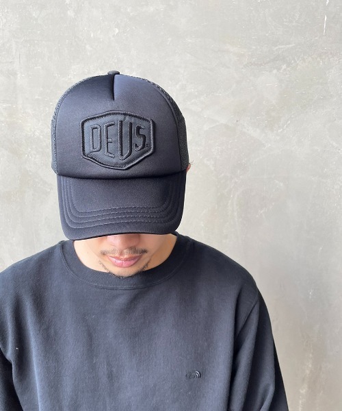 DEUS EX MACHINA（デウスエクスマキナ）の「[DEUS EX MACHINA/デウス エクス マキナ] BAYLANDS TRUCKER メッシュキャップ（キャップ・メンズ・グレー/ホワイト/ブラック・ONE SIZE）」の16枚目の写真